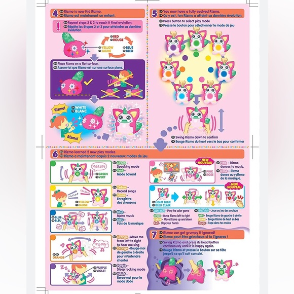 🩷💜💚 | TAKARA TOMY |  Rizmo Toy Furry | Interactive & Evolving - Picture 15 of 15